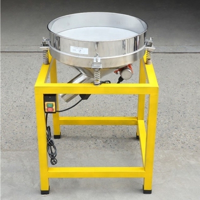 Capacidad 100-500 kg/h Seta giratoria de vibración para la máquina de detección de harina de coco al por menor