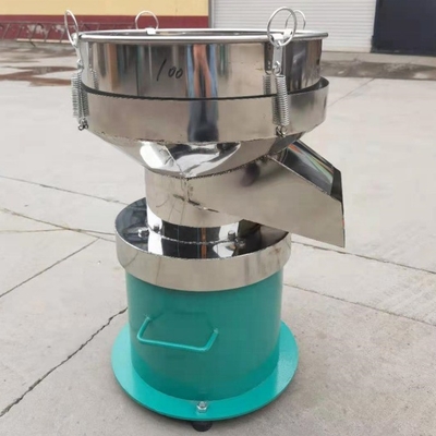 Capacidad 100-500 kg/h Seta giratoria de vibración para la máquina de detección de harina de coco al por menor