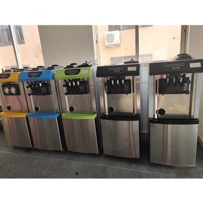 Máquina para hacer helados de acero inoxidable de uso suave Filipinas 16-88L/h Capacidad