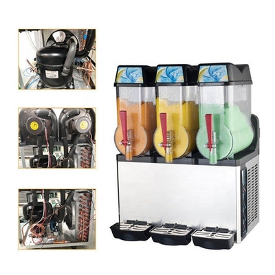 220V/50Hz Voltado Comercial Bebida congelada Slush Slushy máquina con diseño innovador