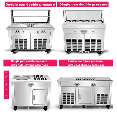 2.8kw 220V/50Hz máquinas de helado con súper rendimiento y diseño fácil de usar