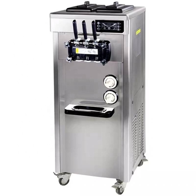 2022 Soft Serve 3 Flavor Vending Ice Cream Machine con Super Rendimiento y Automático
