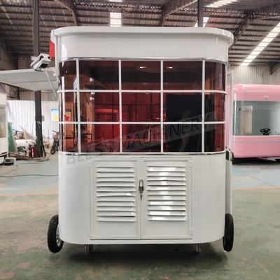 Mercado de EE.UU. Trailer de alimentos totalmente equipado con el equipo completo de materia prima de trigo