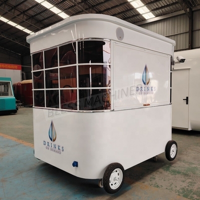 Mercado de EE.UU. Trailer de alimentos totalmente equipado con el equipo completo de materia prima de trigo