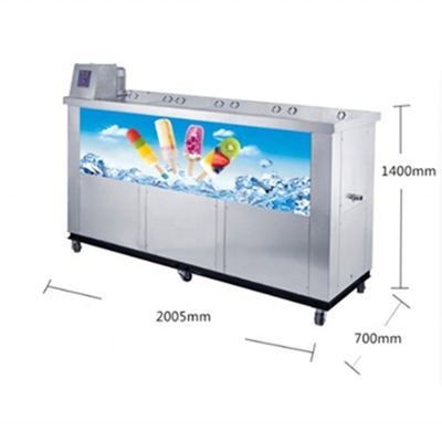 110v/220v 50hz/60hz Máquina de fabricación de helados de súper rendimiento con capacidad de 400 KG