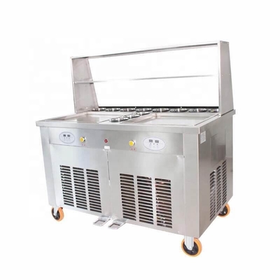 1650*560*780mm Máquina de placas frías de helados más nueva del mundo con garantía comercial