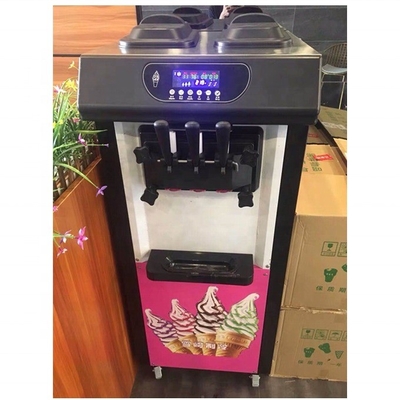 Máquina de venta de helados blandos con sistema de preenfriamiento para mantenerlo fresco