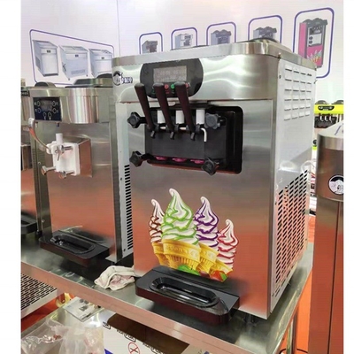 Máquina de helados de servicio suave para aplicaciones a base de agua