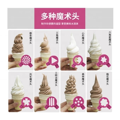 Máquina de helados de servicio suave para aplicaciones a base de agua