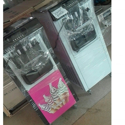 Máquina de helado comercial de 3 sabores congelados rápidos con sistema de preenfriamiento para mantenerlo fresco