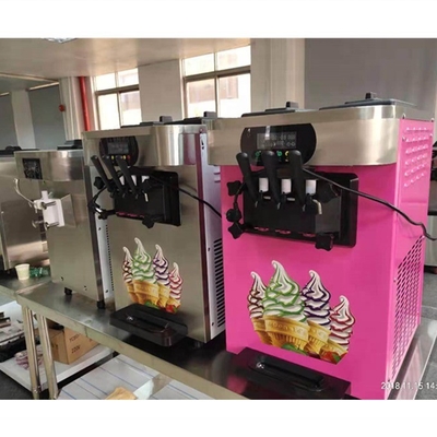 Indicador digital de seguridad comercial Máquina de helados Carpigiani con 3 sabores y 1 mezcla