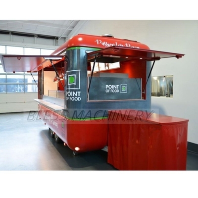 Trailer de comida rápida con cocina completa en Europa Pizza BBQ