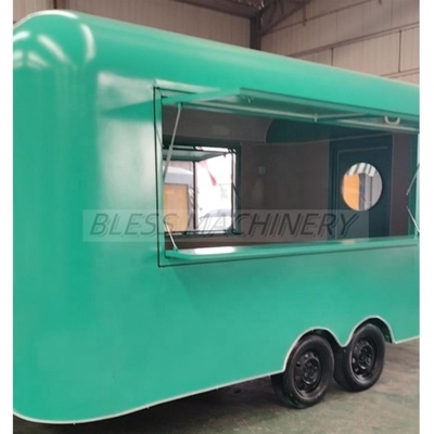Camión móvil de venta de productos alimenticios para bares de jugo helados totalmente equipado con voltaje de 110V220V