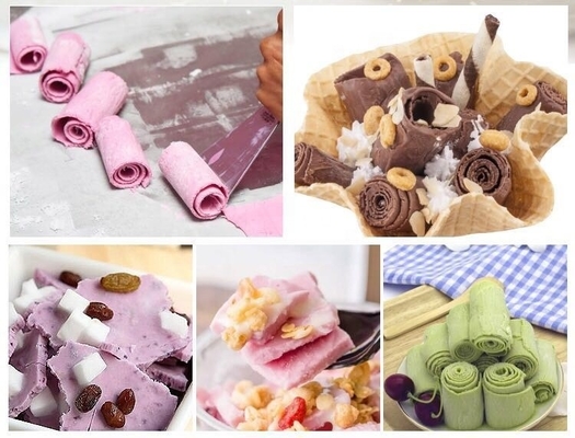 220V/50Hz Mini Ice Cream Maker Alta productividad y baja inversión