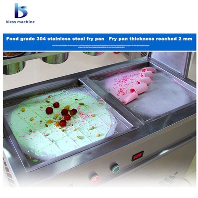 Conservación de energía refrigeración por aire máquina de helados usados para la feria de Canton Exhibition Boot
