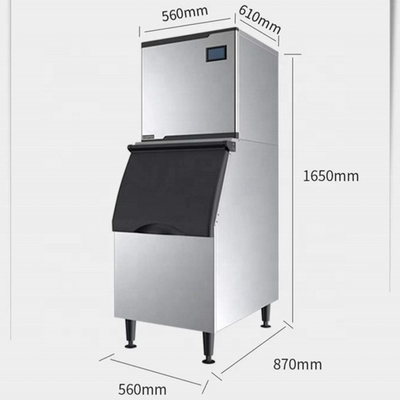 Capacidad de almacenamiento de hielo de 60 kg Máquina de hielo Scotsman con alta velocidad de enfriamiento y OEM/ODM