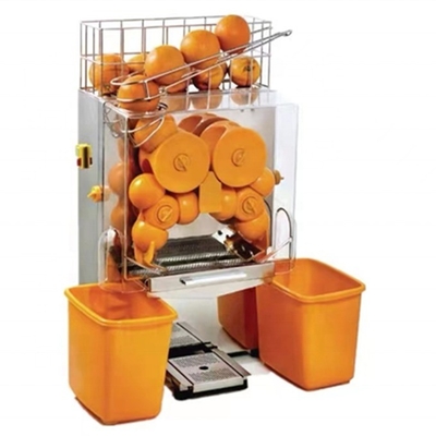 Máquina de venta de jugo de naranja fresco de acero inoxidable 304