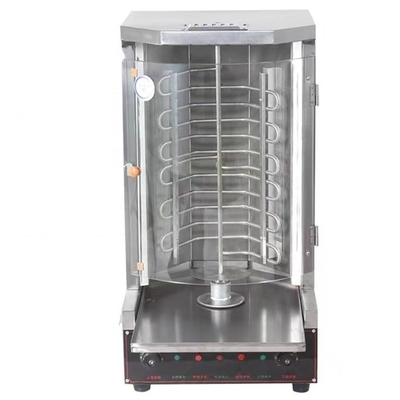 Máquina de Shawarma eléctrica y de gas en Qatar para satisfacer los requisitos del cliente