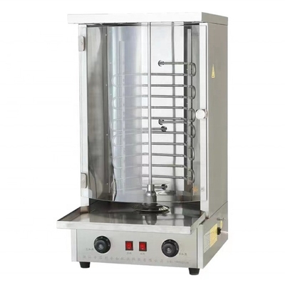 Máquina de Shawarma eléctrica y de gas en Qatar para satisfacer los requisitos del cliente