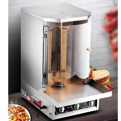 Máquina de Shawarma eléctrica y de gas en Qatar para satisfacer los requisitos del cliente