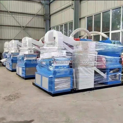 99.99% Relación de reciclaje Triturador de alambre de cobre de bajo presupuesto y separador con servicio técnico de por vida