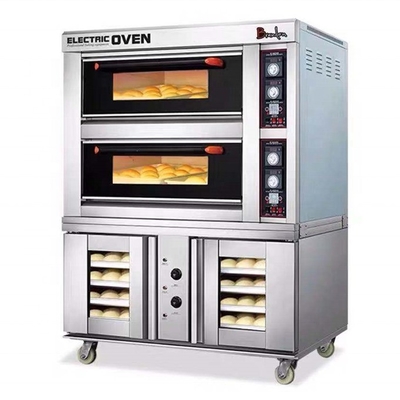 Horno de horneado monofásico de 200 kg de capacidad con diseño fácil de usar y acero inoxidable