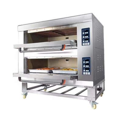 Horno de panadería de acero inoxidable de baja inversión Precios con diseño y horneado fácil de usar