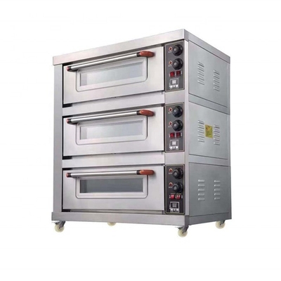 Horno de panadería de acero inoxidable de baja inversión Precios con diseño y horneado fácil de usar