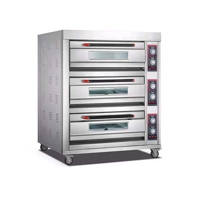 Horno de panadería de acero inoxidable de baja inversión Precios con diseño y horneado fácil de usar