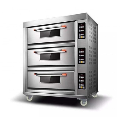 Horno de panadería de acero inoxidable de baja inversión Precios con diseño y horneado fácil de usar
