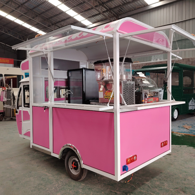 Video Soporte Técnico Multipropósito Móvil Eléctrico Comida Rápida Snack Triciclo Pedicab