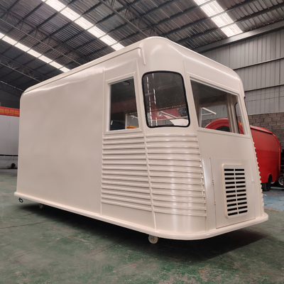 Vehículo eléctrico móvil multipropósito para snacks bebidas y café 4 Road Wheels Outlet