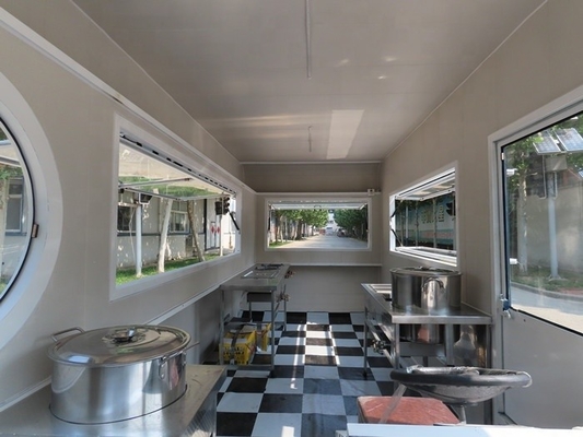 Trailer de comida móvil de 600 kg para el hogar con gran rendimiento en bebidas y alimentos