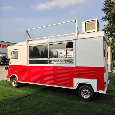 2023 Comida rápida, refrigerio, restauración, bebidas, café, camión, carro de remolque con longitud personalizada