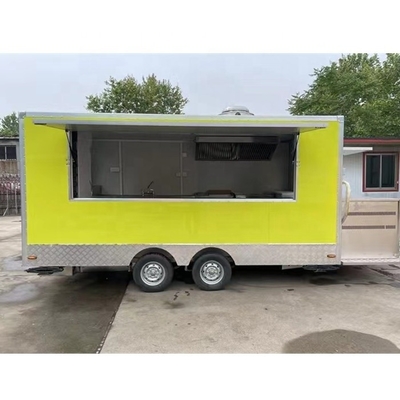 2022 Compañía de publicidad Camión de comida con L320.00cm*W160.00cm*H235.00cm Rendimiento