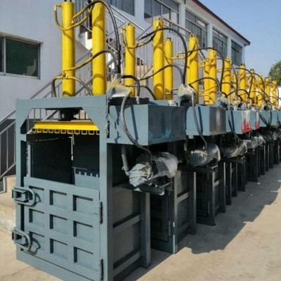 30 KG Presión 30-100Pa Máquina de embalaje de cartón hidráulico con diseño horizontal