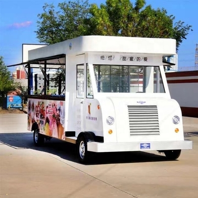 Fácil de operar 2022 Carrito de comida de bocadillos eléctricos móviles / quioscos / camiones para el país y el extranjero
