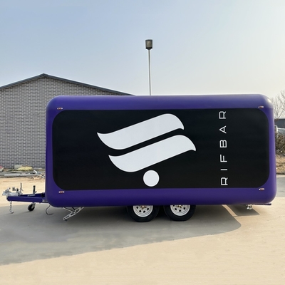 Vehículo eléctrico multifuncional móvil para snacks