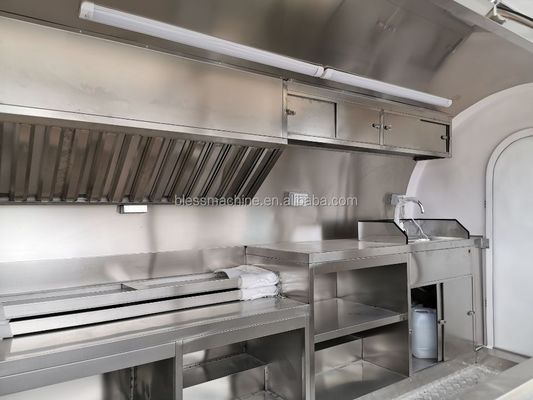 Fabricación de comida rápida Panadería Maquinaria eléctrica de camiones de comida Función de exhibición de productos