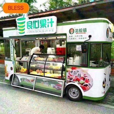 Super Performance Bakery Food Car con baja inversión y piezas de repuesto después del servicio