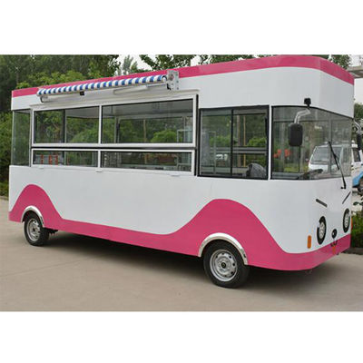 Carro de comida de helados eléctricos de primera clase para viajes, campamentos y bebidas frías