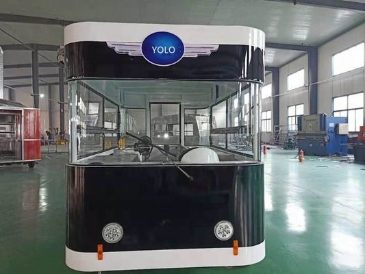 Camión de comida rápida eléctrica ideal para el comercio