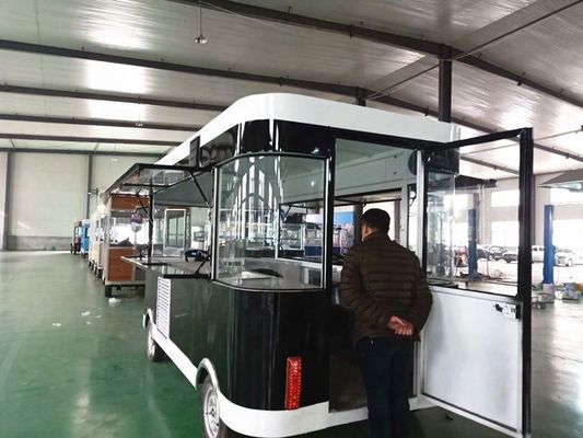 Camión de comida rápida eléctrica ideal para el comercio