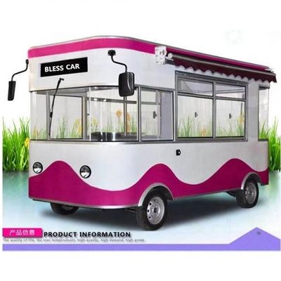 2022 Superperformance de acero inoxidable coche de restaurante móvil para camiones de restauración de alimentos