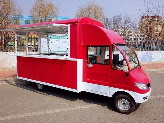 Truck de comida móvil para amantes de los bocadillos en todas partes
