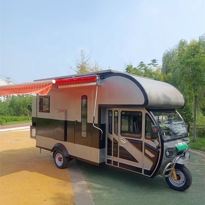 Equipo de construcción de snack food 2500w-5000w Remolque de comida remolque / carrito de comida Tuk Tuk