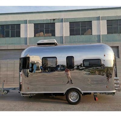 Carro de comedor multifuncional para el mercado nocturno, puesto de barbacoa y desayuno Capacidad de 1000 kg