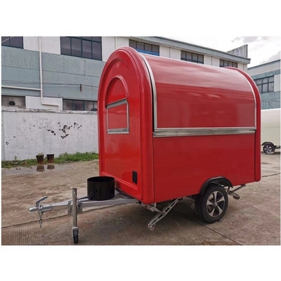 Velocidad de 65 km/h para el remolque de automóviles Camper Van Equipamiento Vending Trailer Diseño fácil de usar