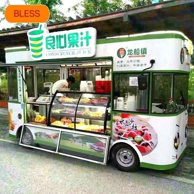 Carro de comida móvil 10% de descuento Buena reputación en el país y en el extranjero Diseño amigable para el usuario