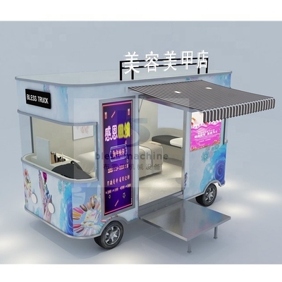 Customizado 2022 6M Empresa de camiones de comida eléctricos chinos con equipos de acero inoxidable